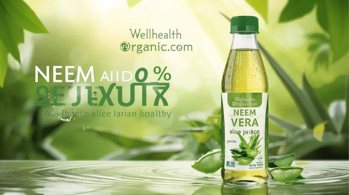 wellhealthorganic.com Neem and Aloe Vera Juice