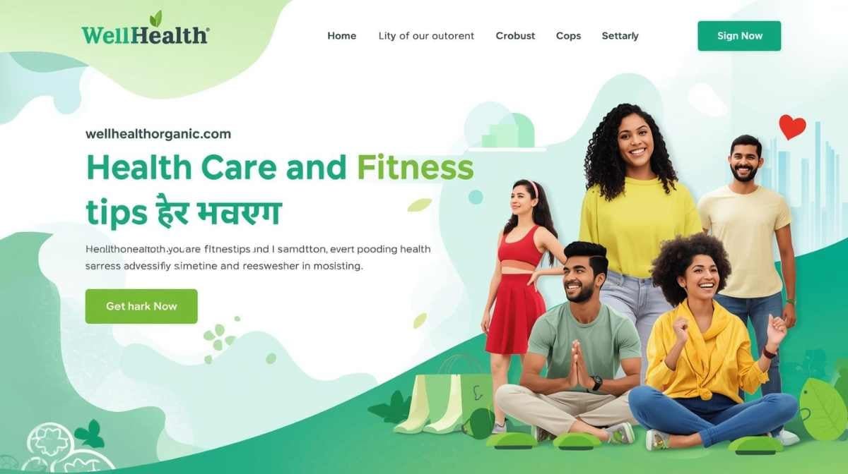 wellhealthorganic.com Health Care and Fitness Tips in Hindi