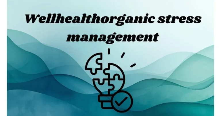 wellhealthorganic stress management