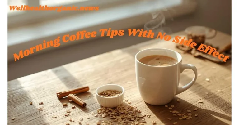 Wellhealthorganic.com morning coffee tips with no side effect