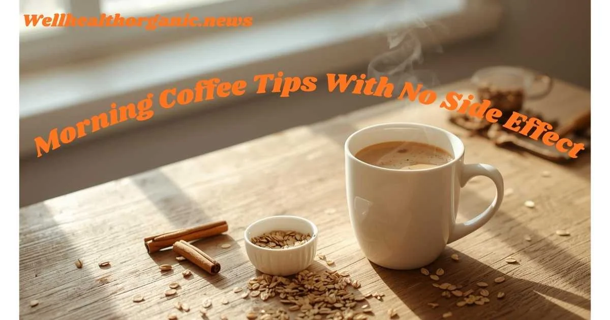Wellhealthorganic.com morning coffee tips with no side effect